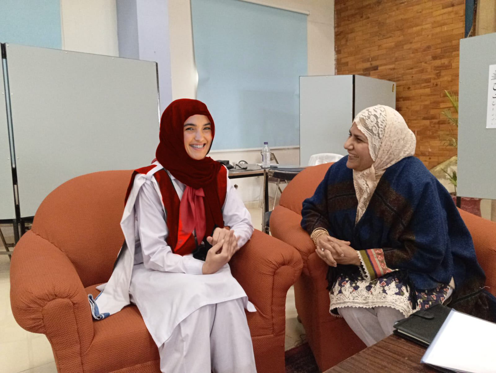 Professional therapist and client in therapy session at Soulcare Center Rawalpindi